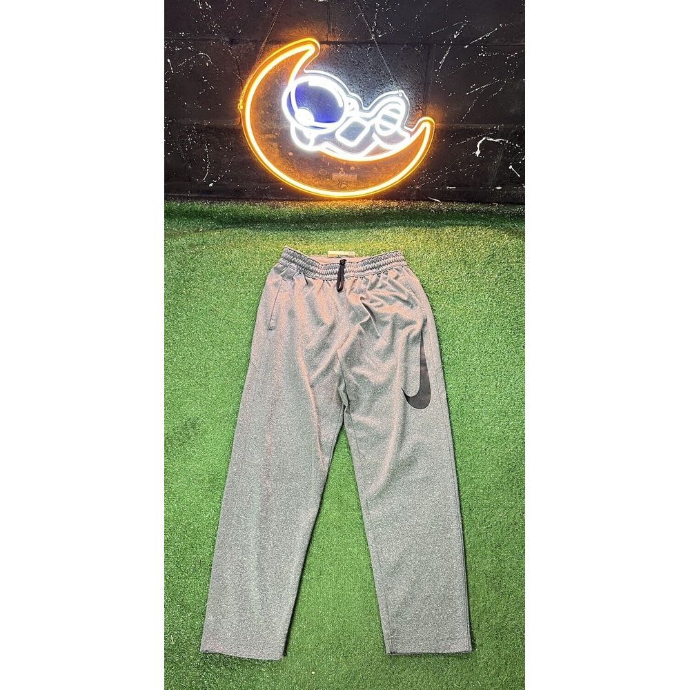 Nike Gray Sweatpants with Black Logo